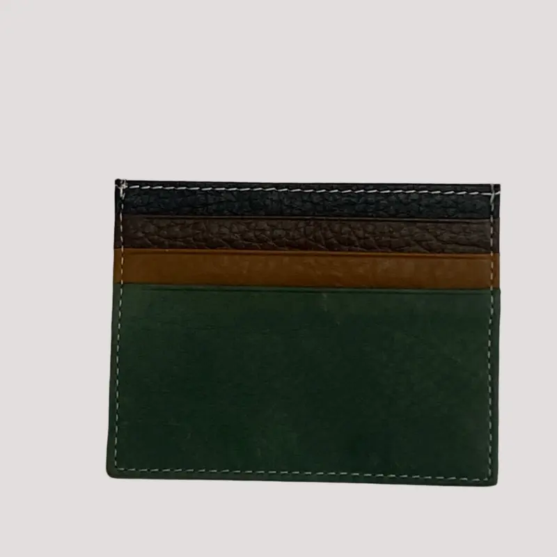 Double Side Leather Credit Card Holder
