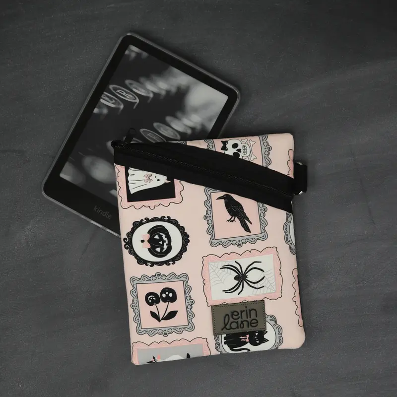 E-Reader Book Nook Case in Gothic Dollhouse