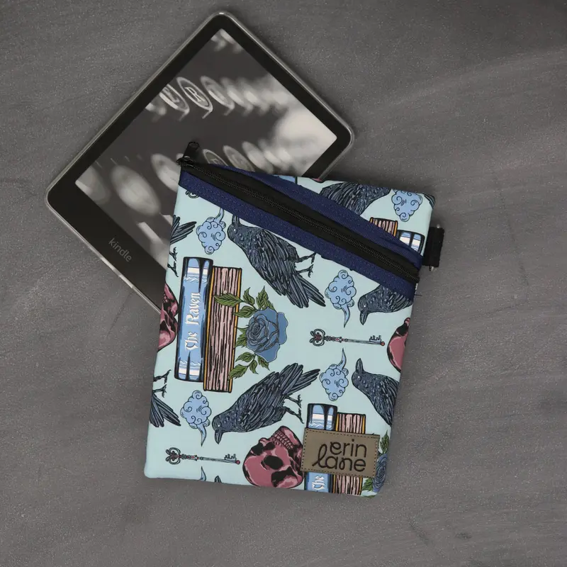E-Reader Book Nook Case in The Raven