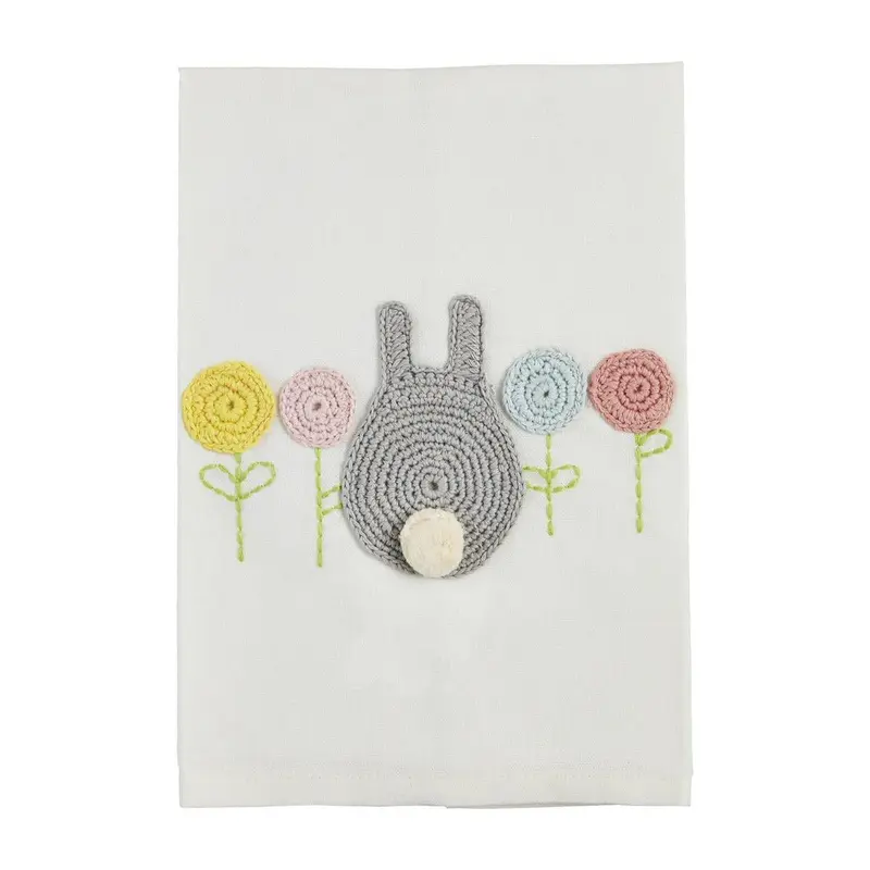 Easter Bunny Crochet Towel by Mudpie