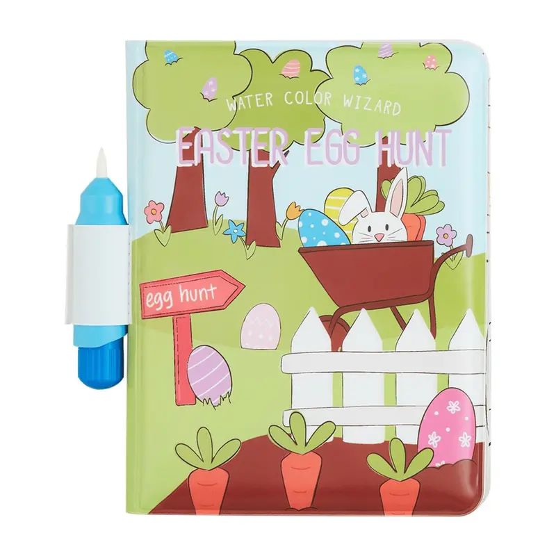 Egg Hunt Water Coloring Book from Mudpie