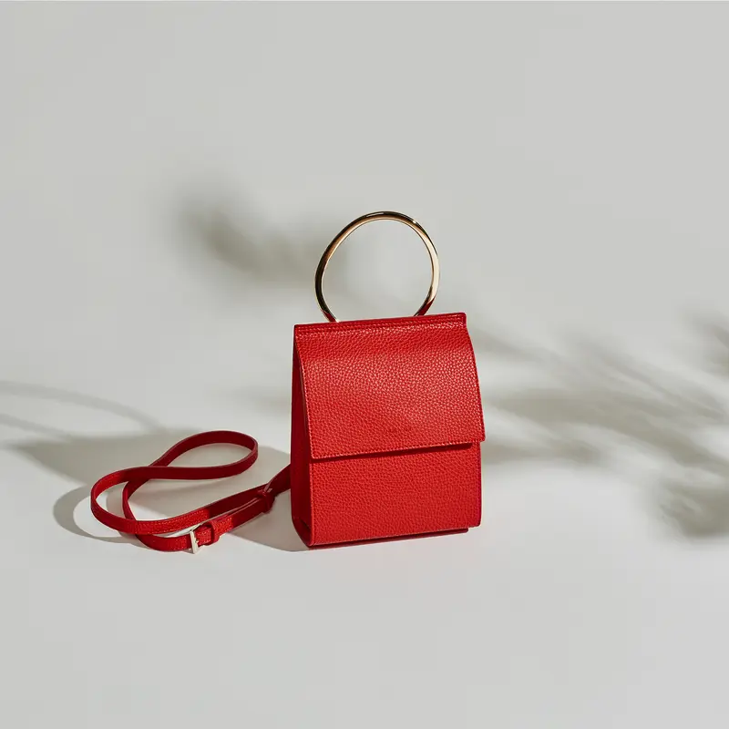 Ella Ring Handle - Red