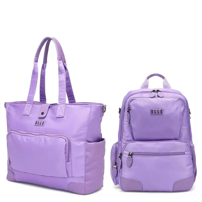 ELLE Travel Voyage Backpack & Weekender Set