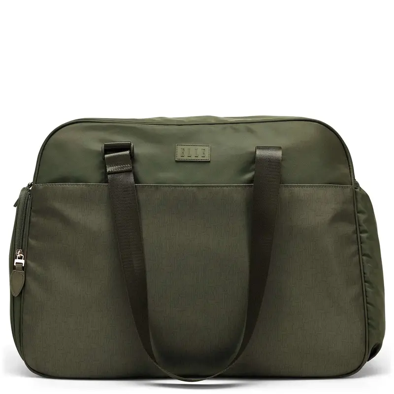 ELLE Wayfarer 40L Monogram Weekender Duffel Bag
