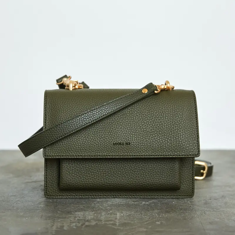 Eloise Satchel - Deep Olive