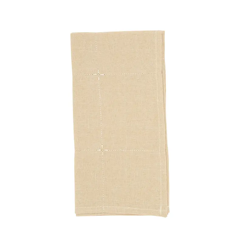 Embroidered Napkin – Natural
