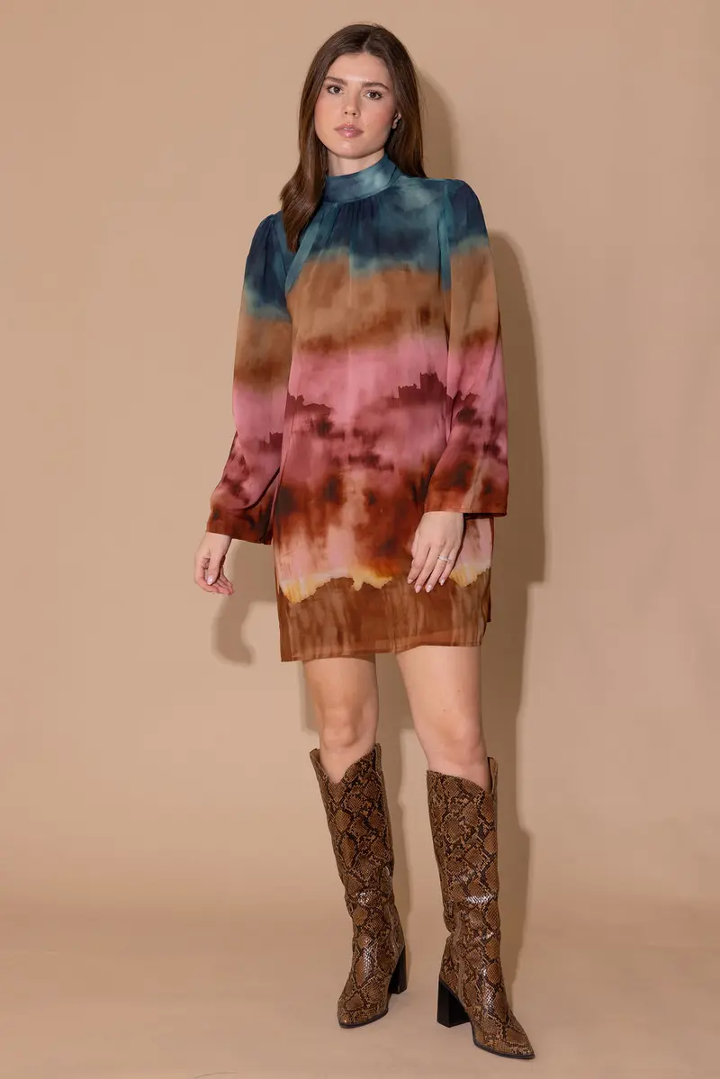 Emery Dress in Mesa