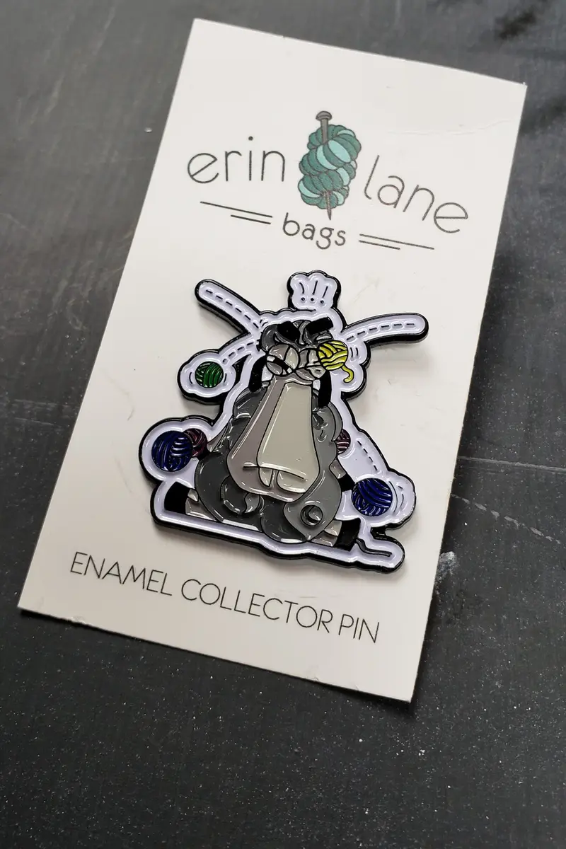 Enamel Pin in Larry "Balls"