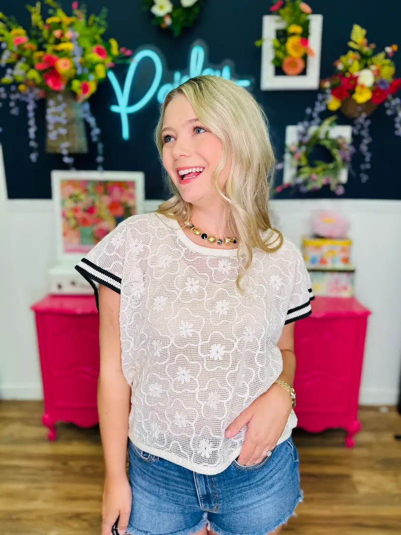 Endless Bloom Knit Top