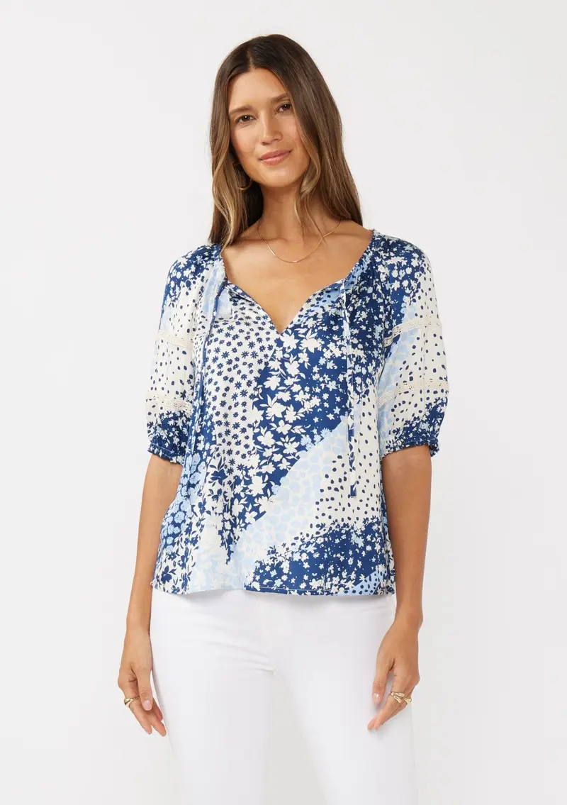 Eternal Wander Puff Sleeve Top