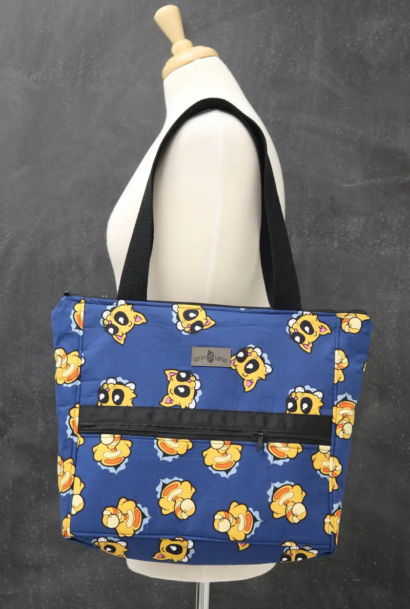 Every Day Tote Bag in Cat Butts