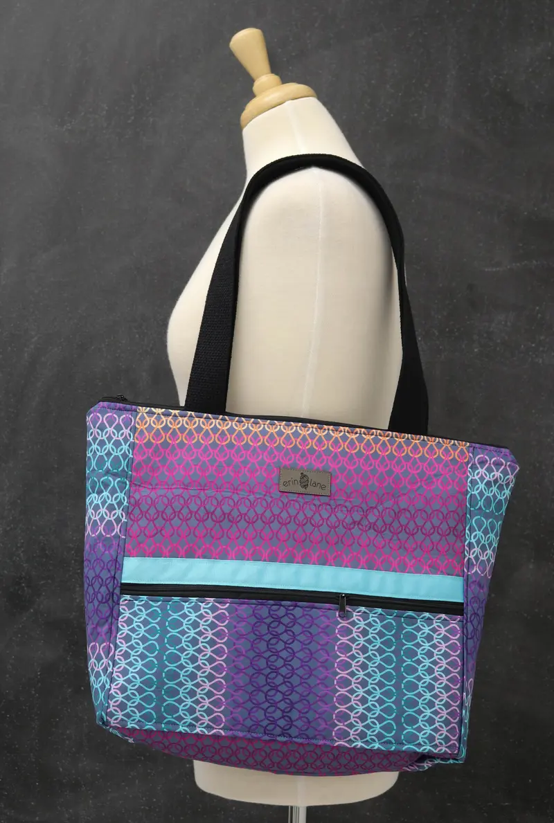 Every Day Tote Bag in Garter Gradient