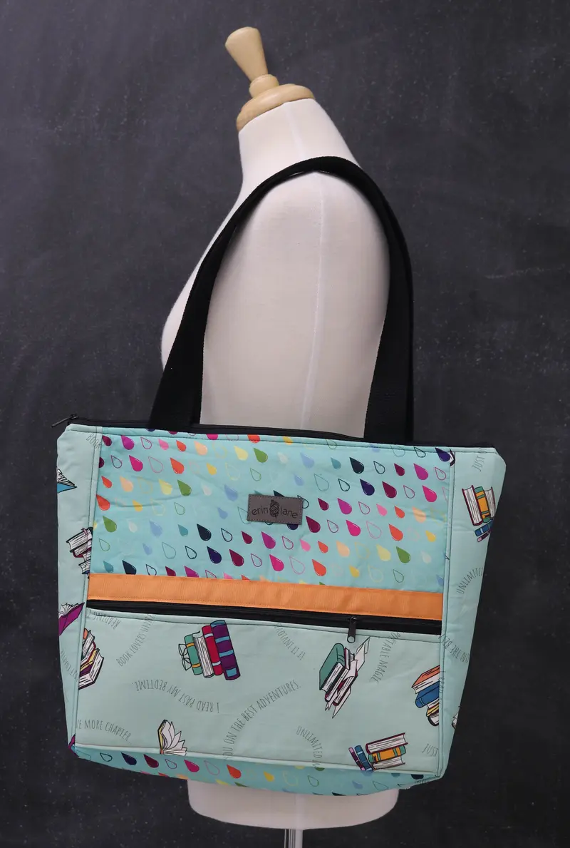 Every Day Tote Bag in It's Raining Books