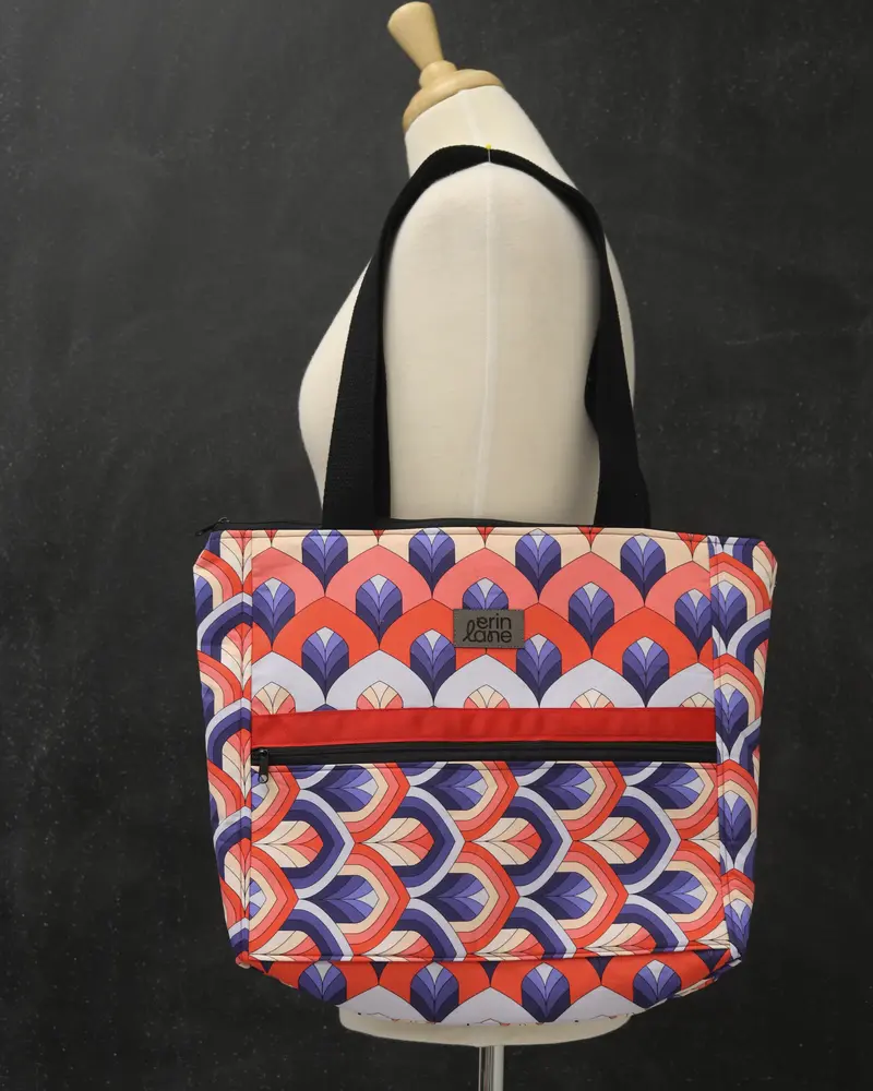 Everyday Tote Bag in Firelight at the Speakeasy