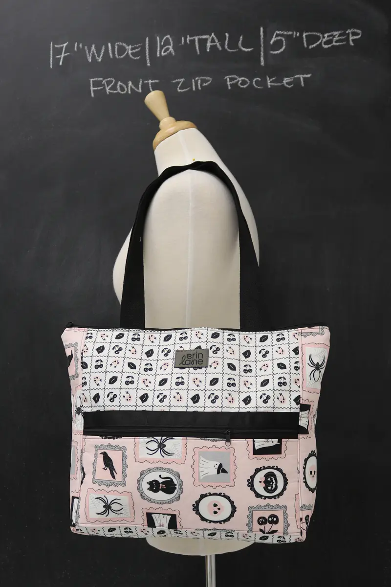Everyday Tote Bag in Gothic Dollhouse