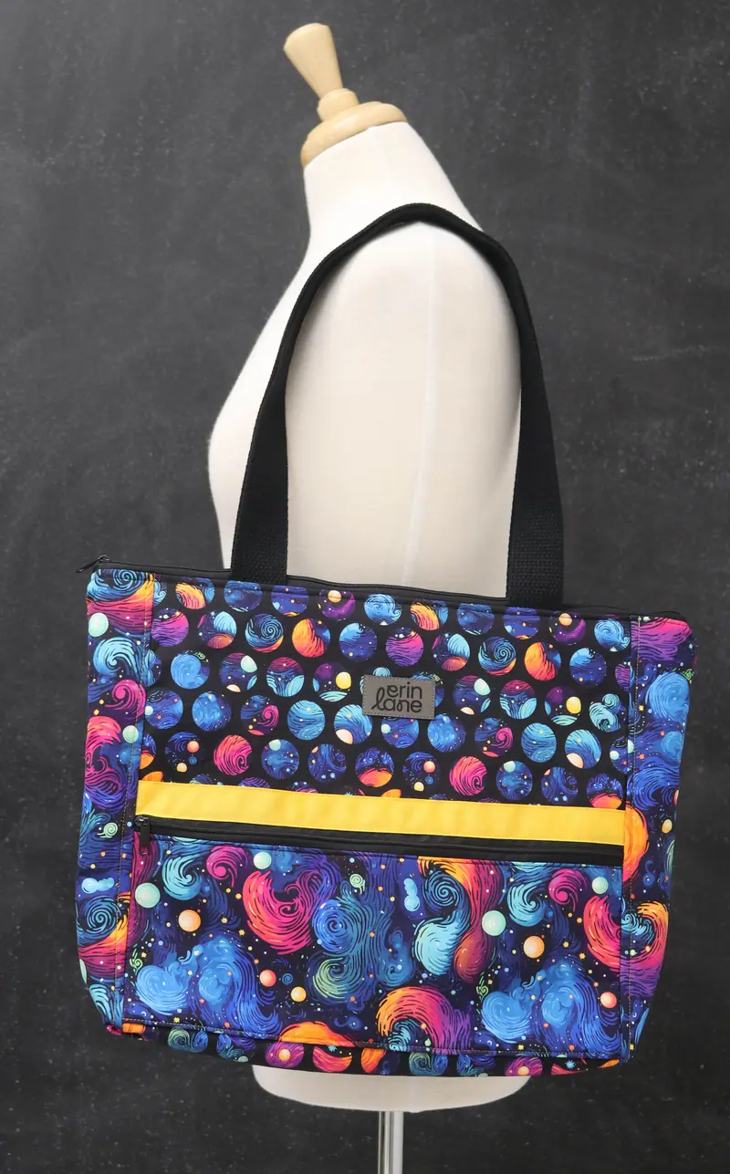 Everyday Tote Bag in Technicolor Twilight