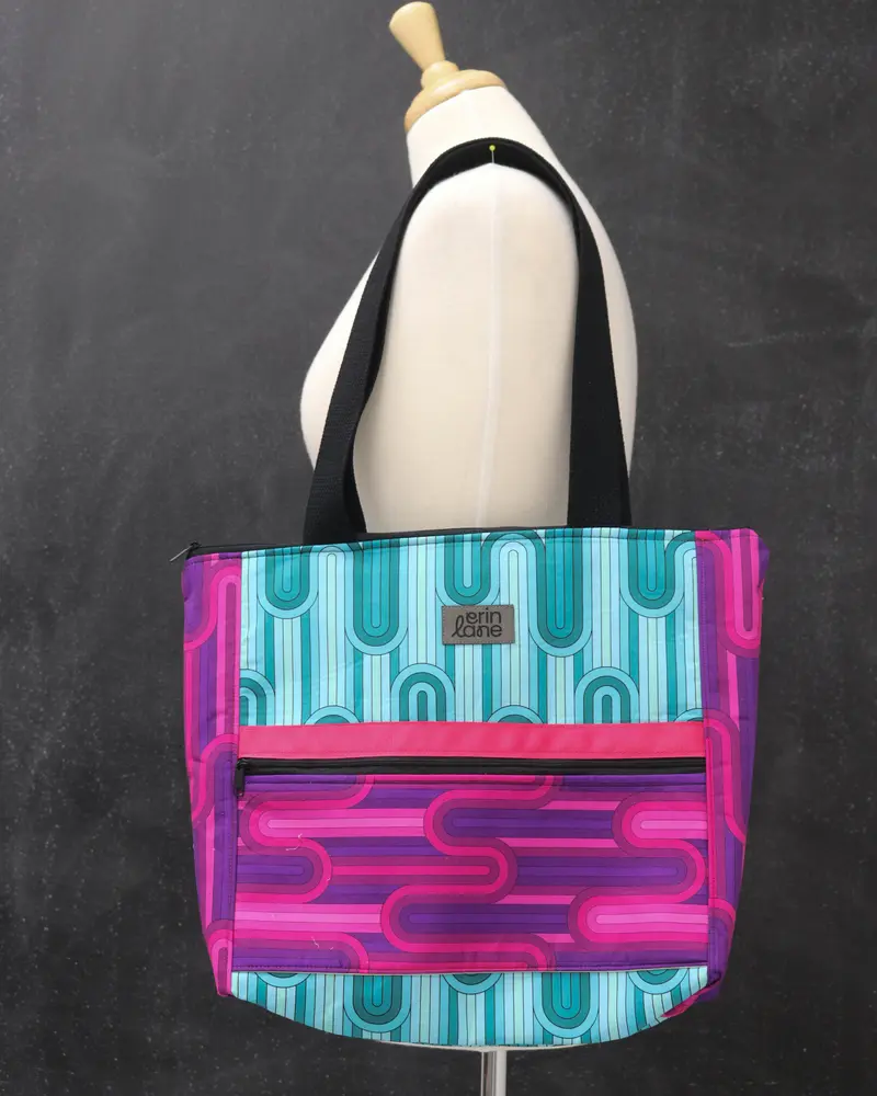 Everyday Tote Bag in Violet Interludes