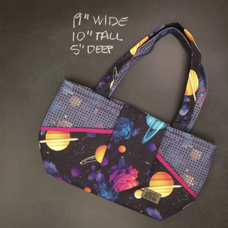 Ewesful Tote Bag in Botancial Orbit