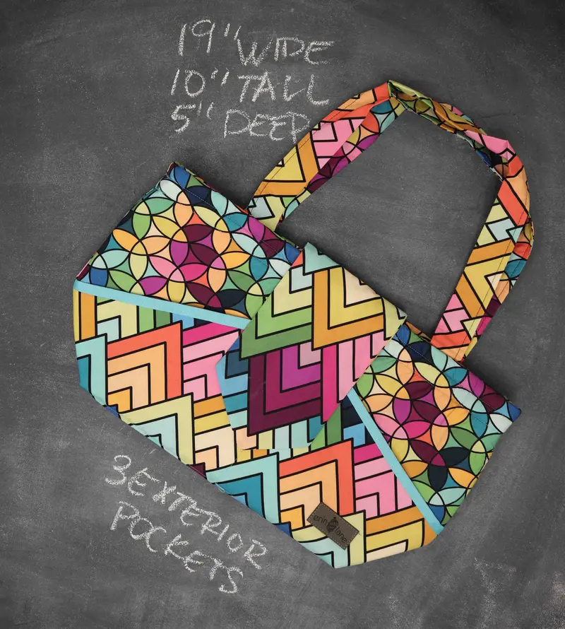 Ewesful Tote Bag in Rainbow Connection