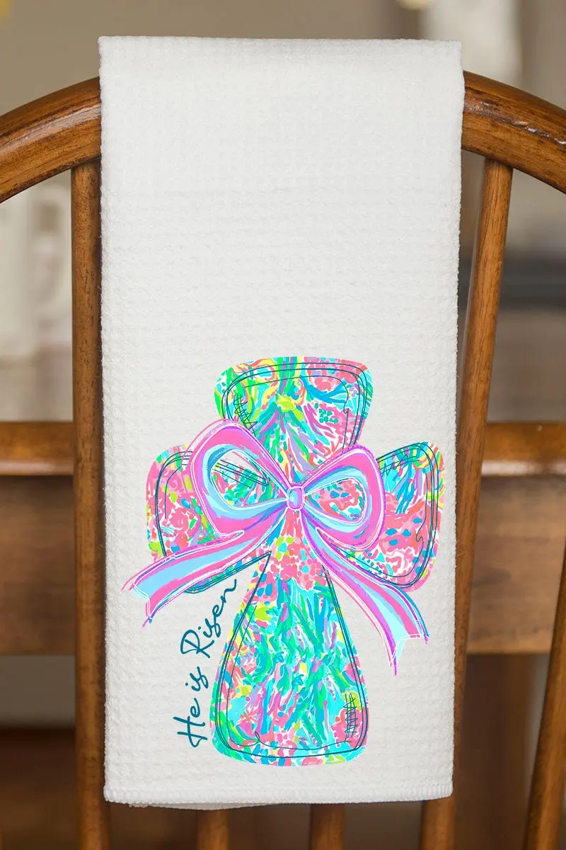 Faith & Frills Waffle Kitchen Towel