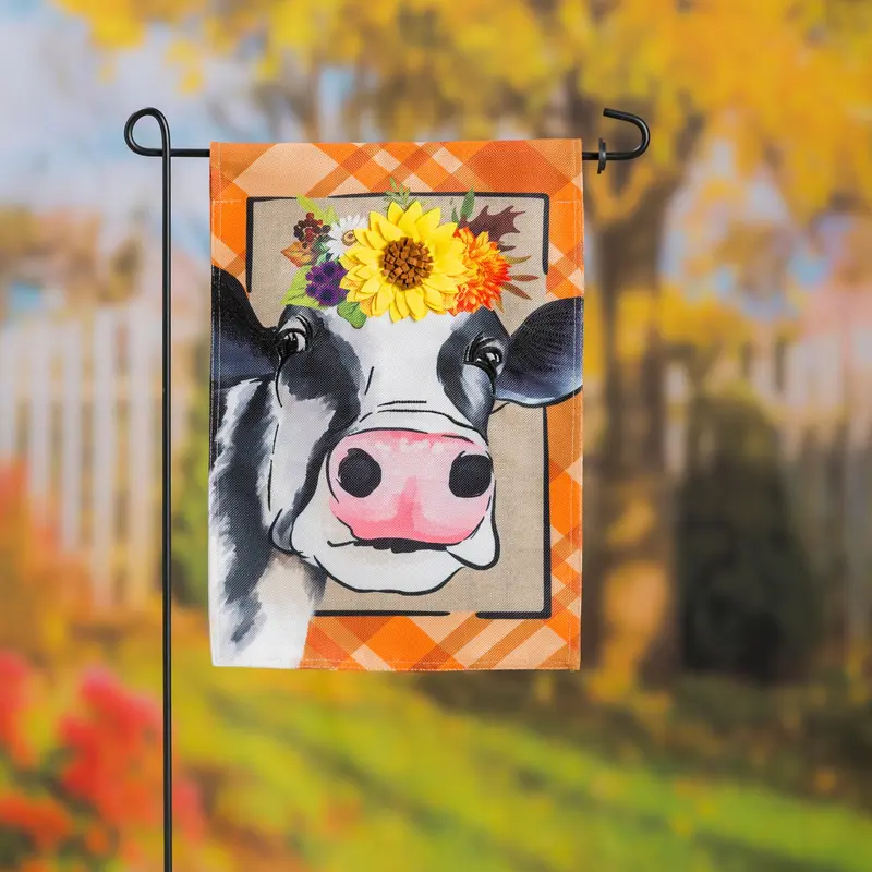 Fall Cow Interchangeable Pillow Cover