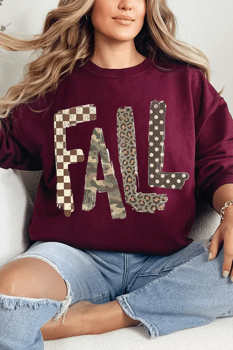 Fall Mashup Heavy Blend Crew Sweatshirt