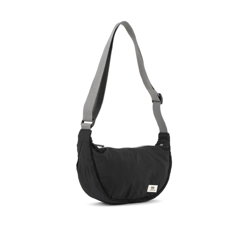 Farringdon Half Moon Bag in Black
