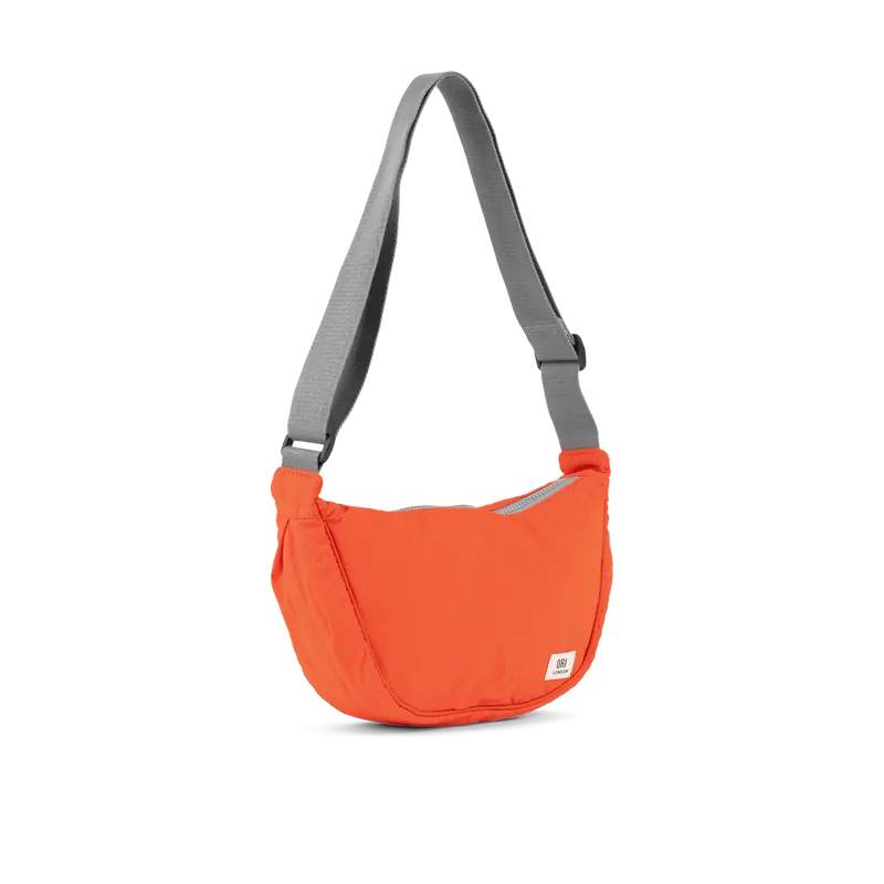 Farringdon Half Moon Bag in Tangerine