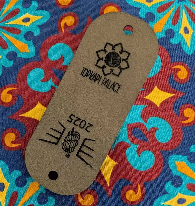 Faux Leather Tag for Topkapi Palace