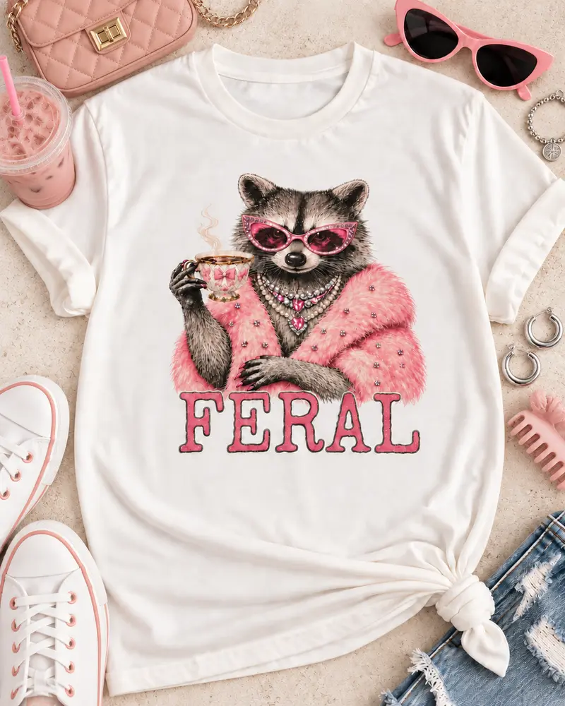 Feral & Fabulous Boujee Tee or Sweatshirt