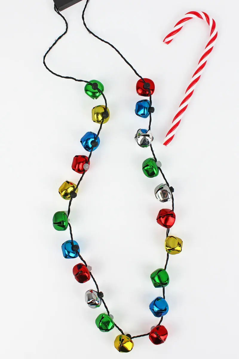 Flashing Jingle Bell Necklace