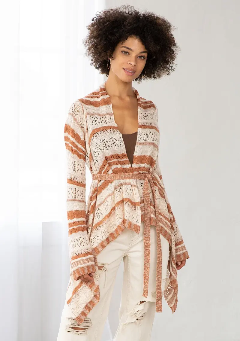 Fleetwood Crochet Cardigan