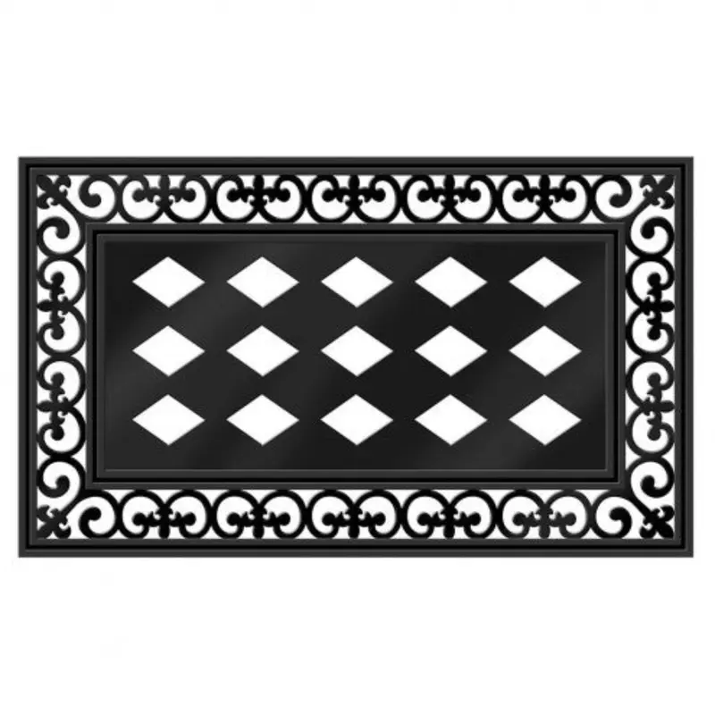 Fleur Scroll Sassafras Mat Tray by Evergreen