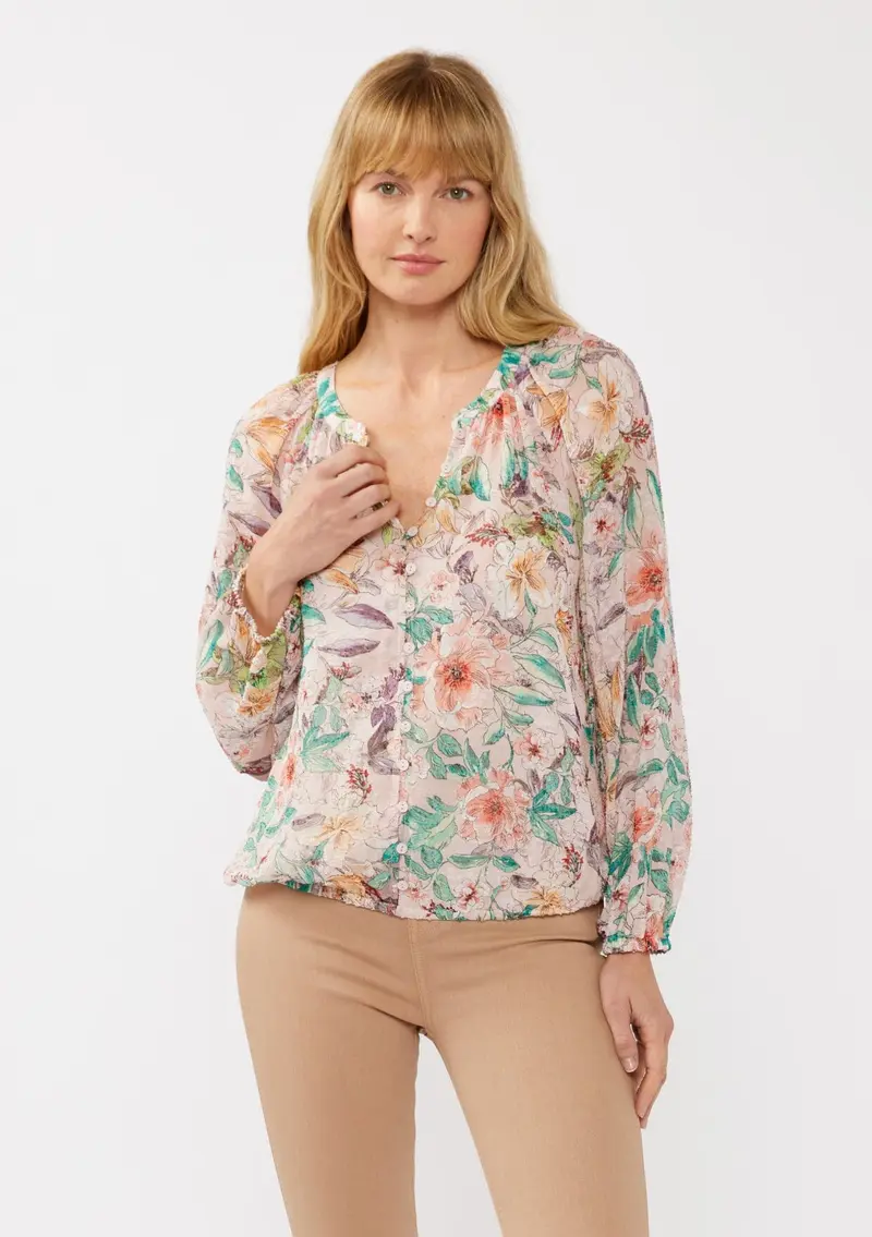 Floral Dust Top