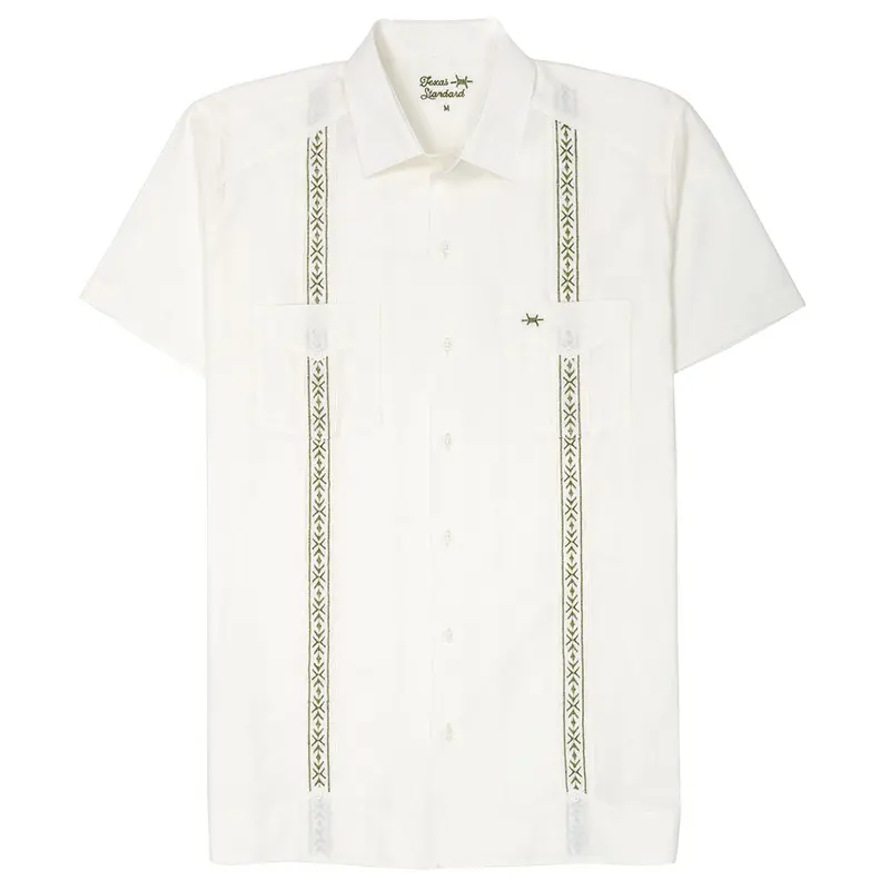 Flores Tejas Guayabera
