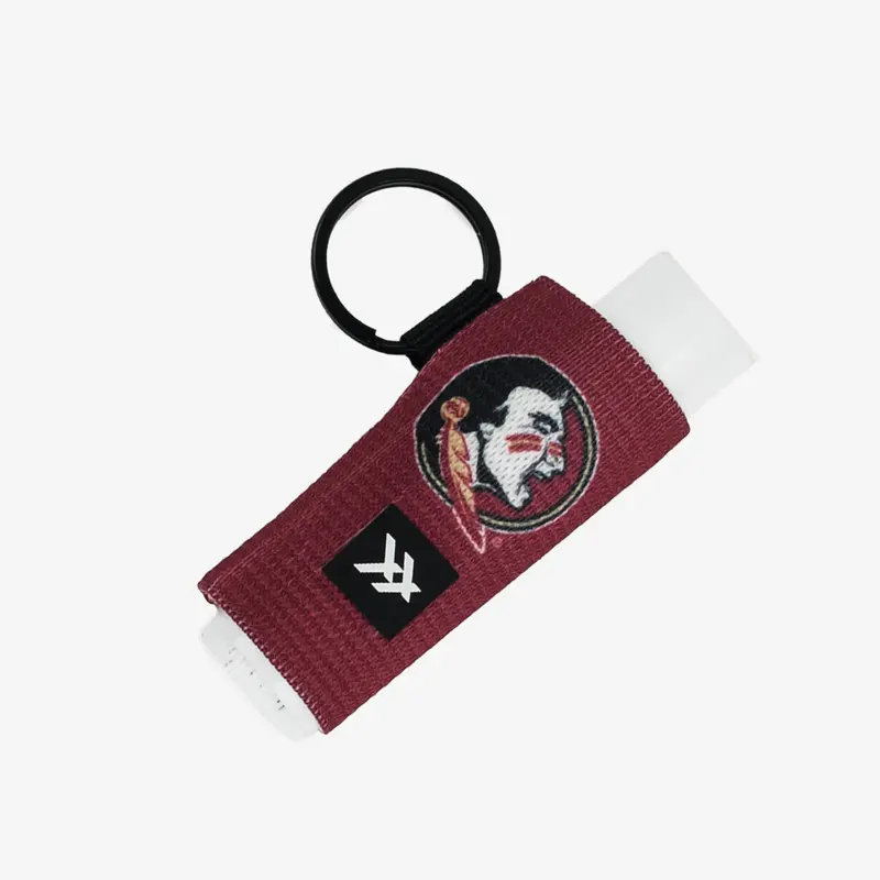 Florida State Seminole - Chapstick Holder Keychain
