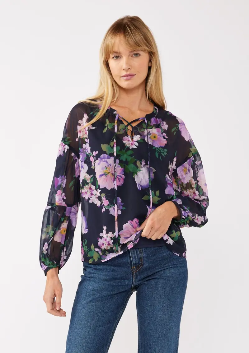 Flourish in Florals Blouse