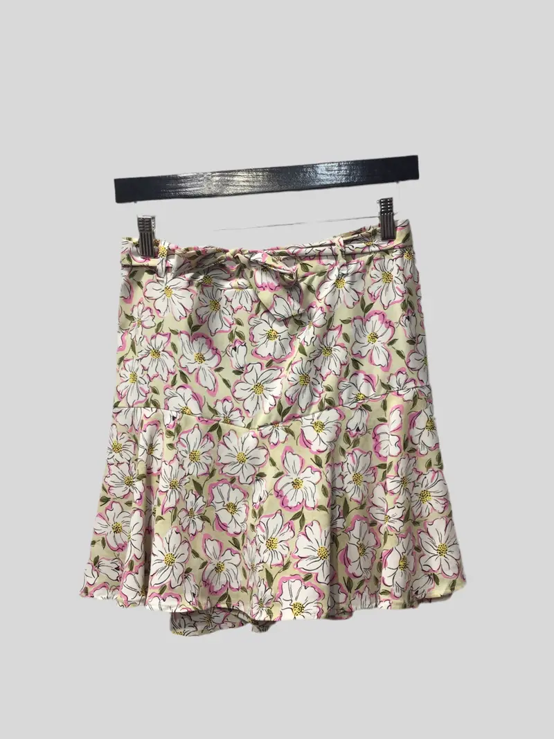 Flower Ruffle Skort