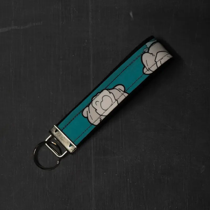 Fob Key Chain Handle in Bunny Butts