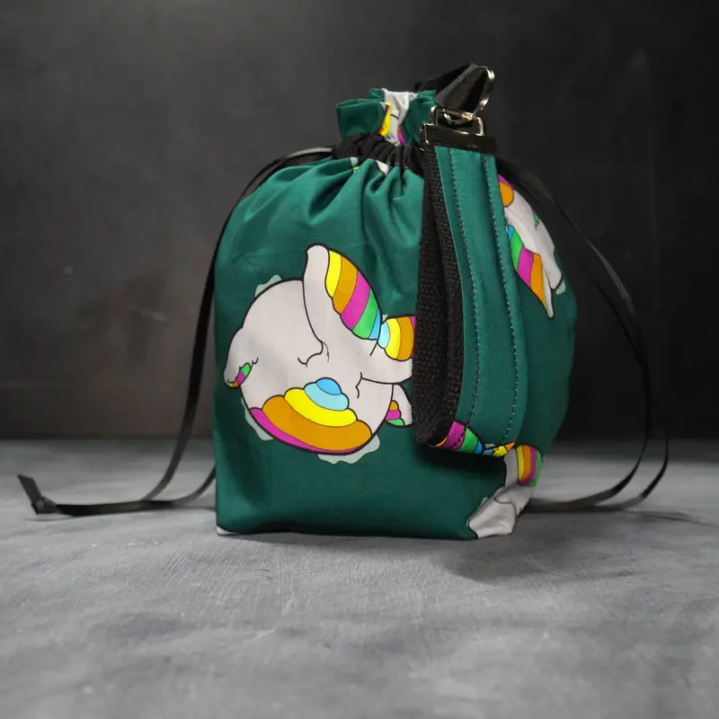 Fob Key Chain Handle in Bunny Faces
