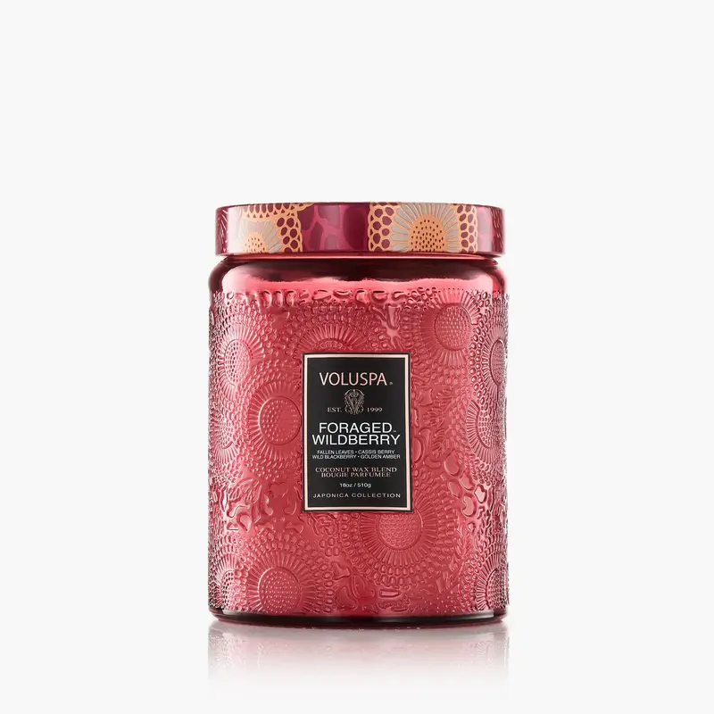 Foraged Wildberry Large Jar Candle