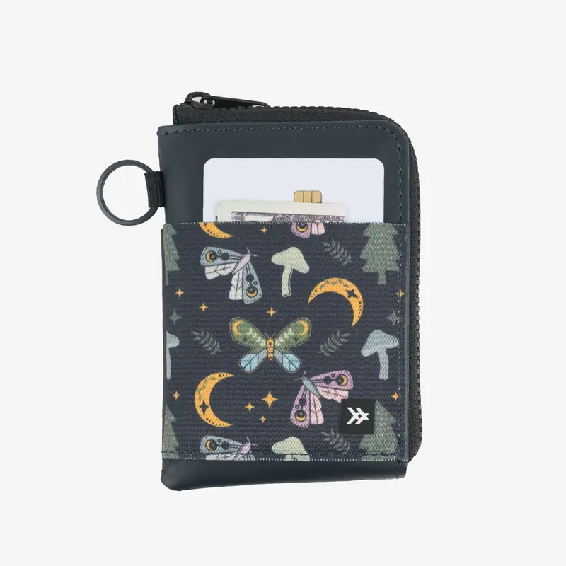 Forest Critters - Leather Zip Wallet