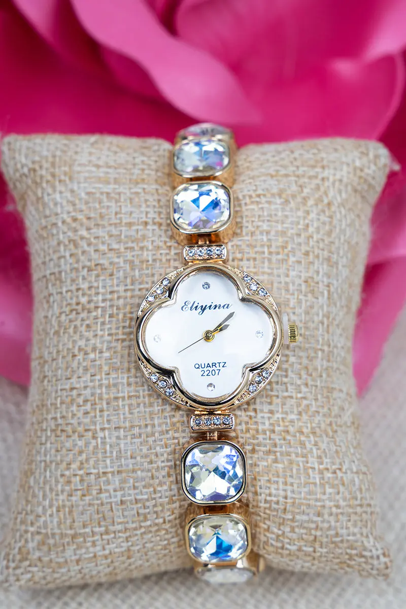 Fortune Flash Goldtone Watch