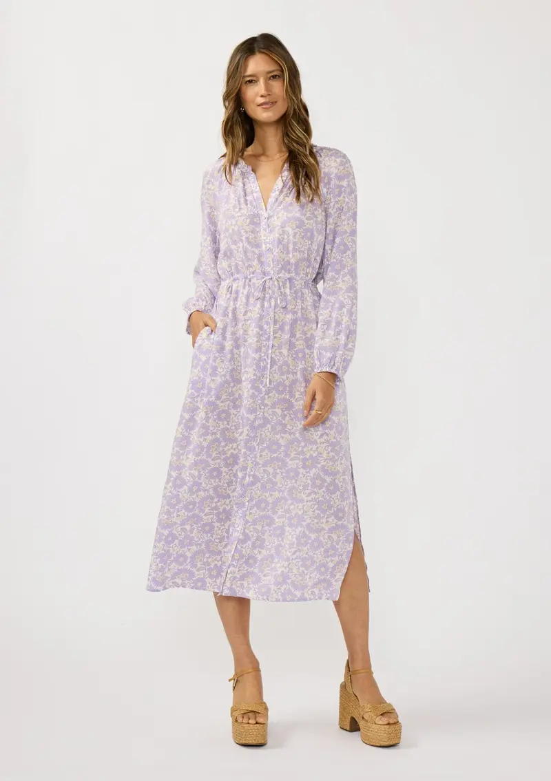 Fortune Floral Midi Dress