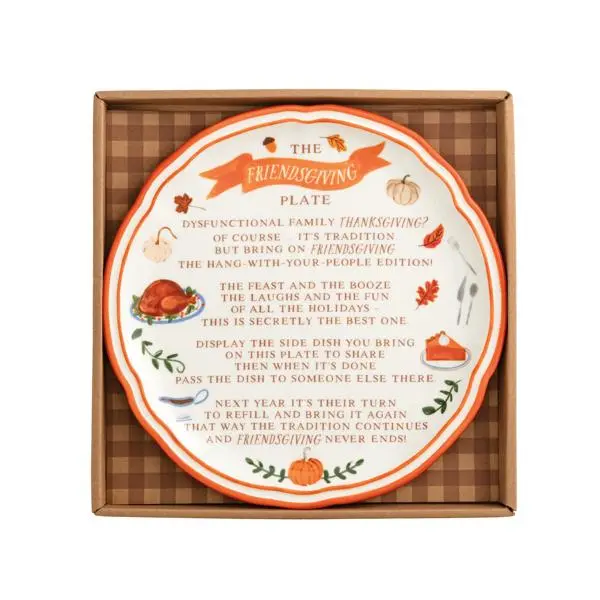 Friendsgiving Platter by Mud Pie