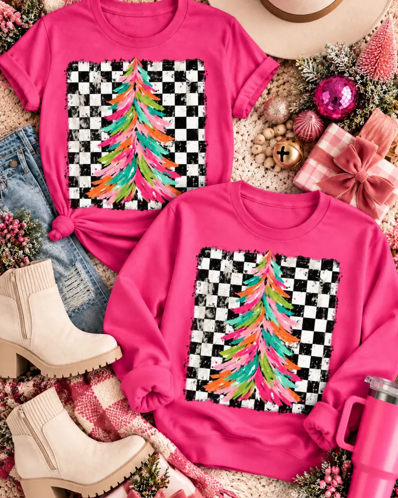 Funky Little Christmas Tee or Sweatshirt