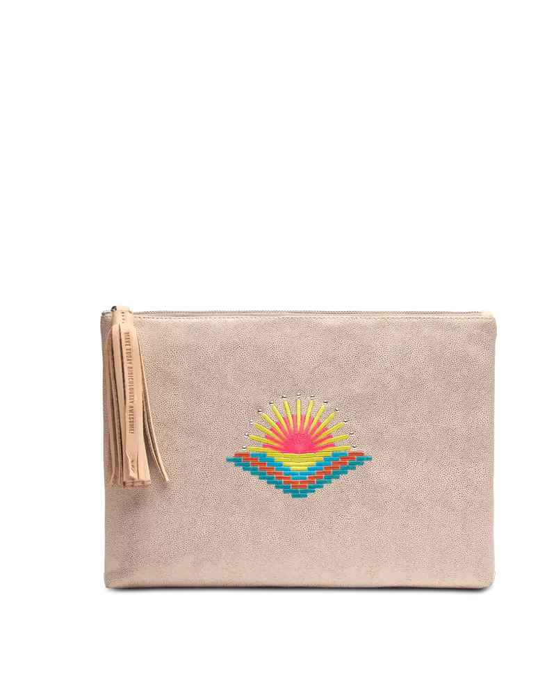 Fuzzy Take Me Out Clutch