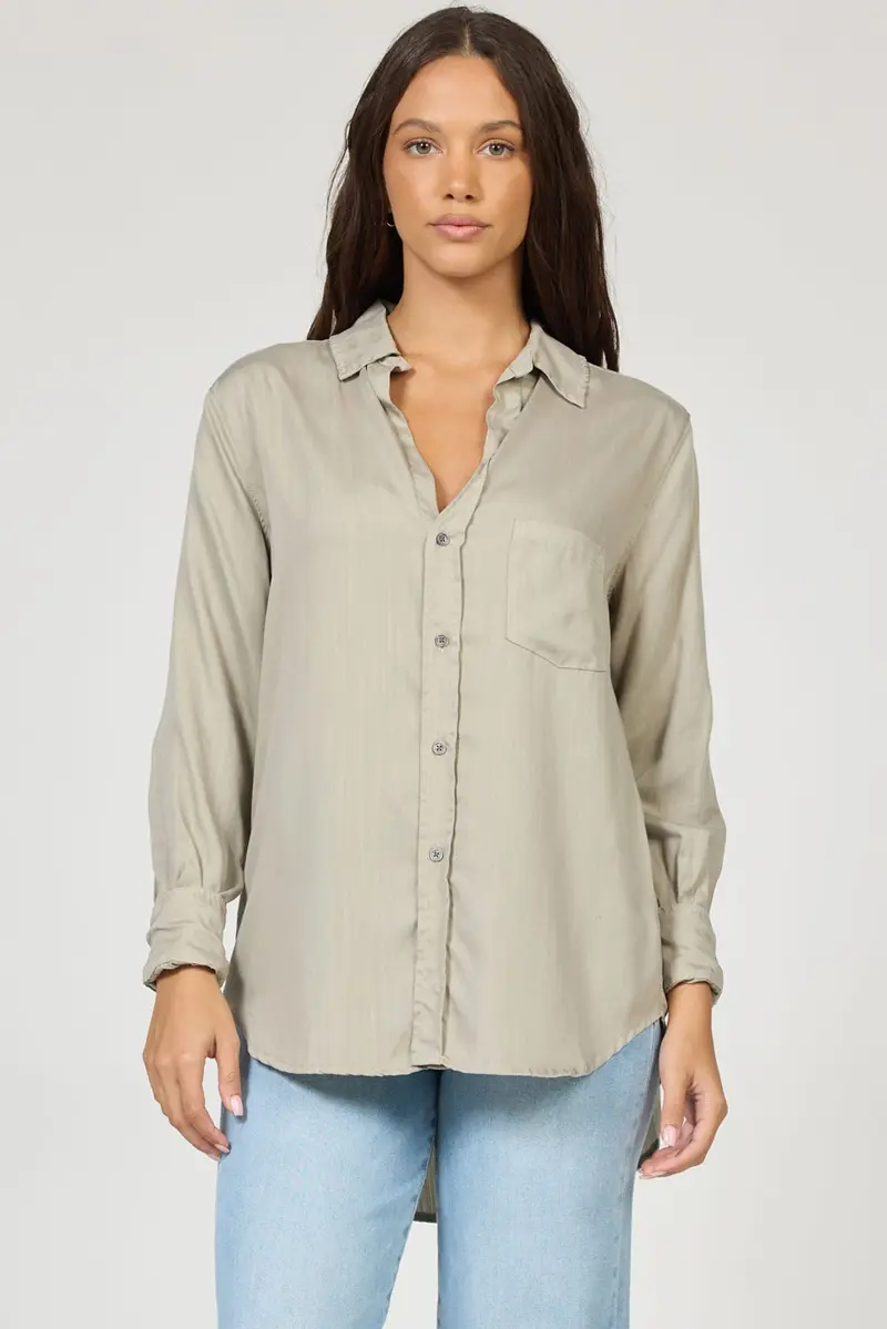 Galina Shirt in Abbey Stone