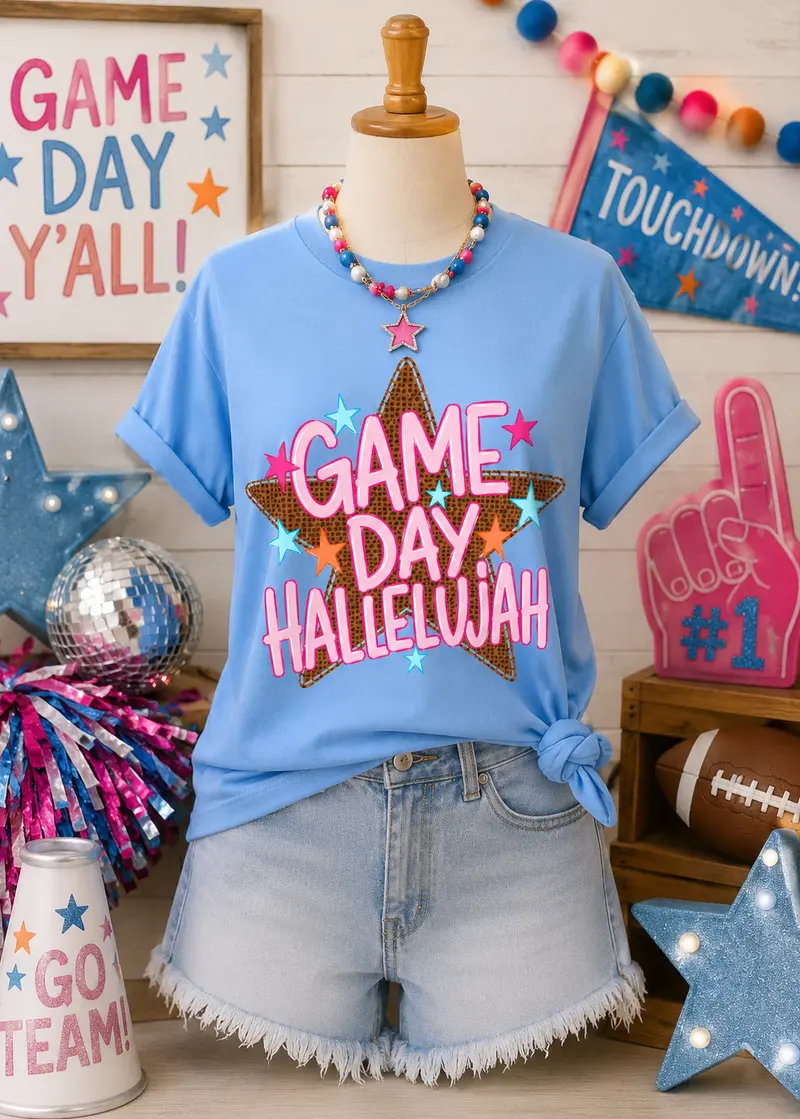Game Day Hallelujah Tee