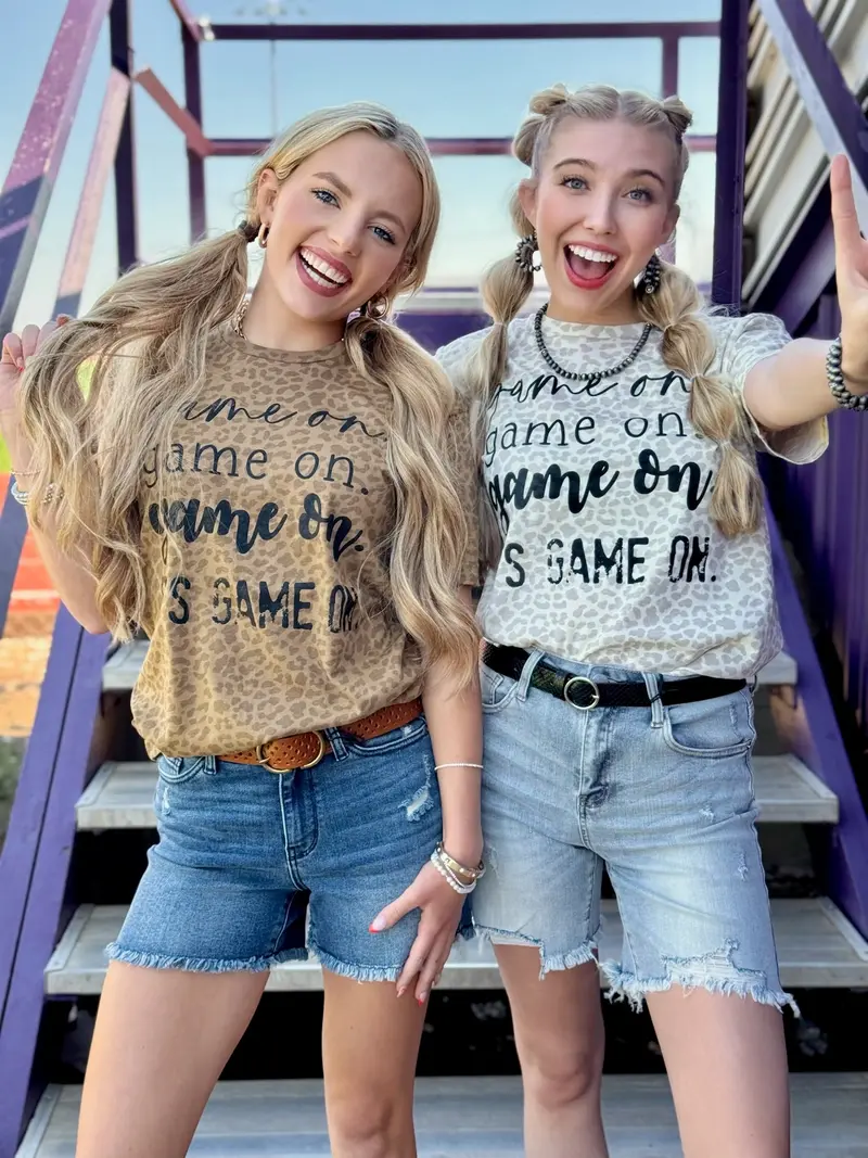 Game On. on Leopard Tee